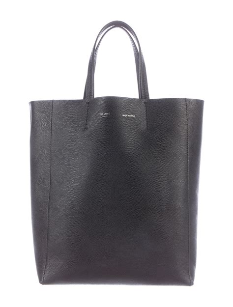 celine black cabas tote bag|celine vertical cabas tote.